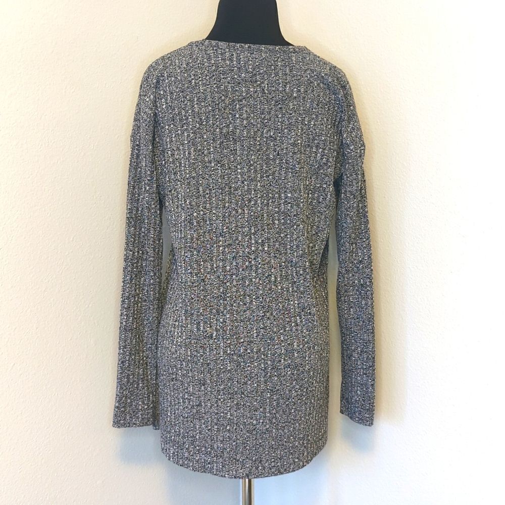 Loft gray sweater 